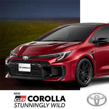 front New GR Corolla
