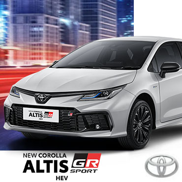 front New Corolla Altis Hybrid EV GR Sport
